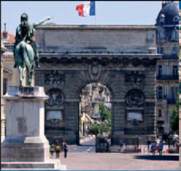Montpellier's Arc de Triomphe